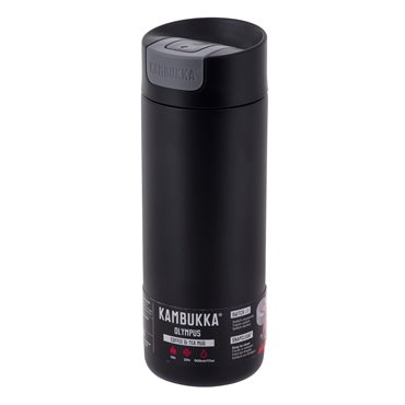 Kambukka Olympus Matte Black - thermal mug  500 ml