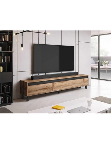 Cama MEBLE Cama TV stand NORD wotan/antracite