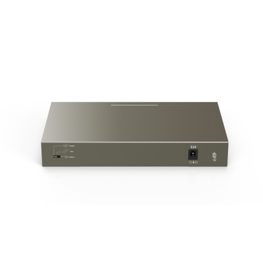Tenda TEF1110P-8-102W Fast Ethernet (10/100) Power over Ethernet (PoE) Grey