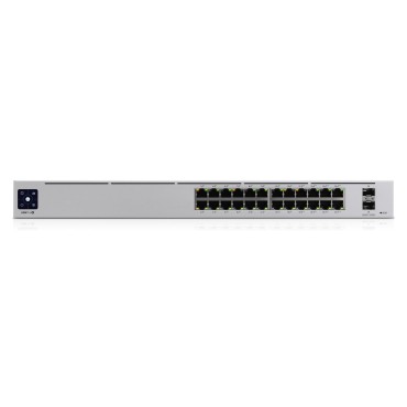 Ubiquiti Networks UniFi Pro 24-Port PoE Managed L2/L3 Gigabit Ethernet (10/100/1000) Power over Ethernet (PoE) 1U Silver