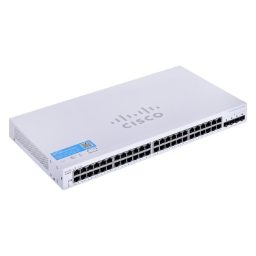 Cisco CBS220-48T-4G Managed L2 Gigabit Ethernet (10/100/1000) 1U White