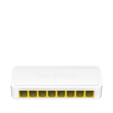 Cudy FS108D network switch Fast Ethernet (10/100) White