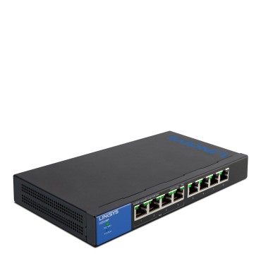 Linksys 8-Port Desktop Gigabit PoE Switch (LGS108P)