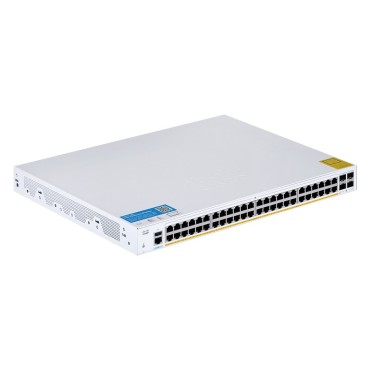 Cisco CBS250-48PP-4G-EU network switch Managed L2/L3 Gigabit Ethernet (10/100/1000) Silver