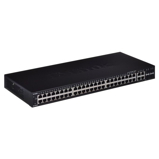 D-Link DGS-2000-52 network switch Managed L2/L3 Gigabit Ethernet (10/100/1000) 1U Black