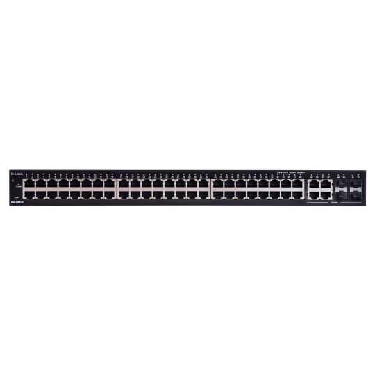 D-Link DGS-2000-52 network switch Managed L2/L3 Gigabit Ethernet (10/100/1000) 1U Black