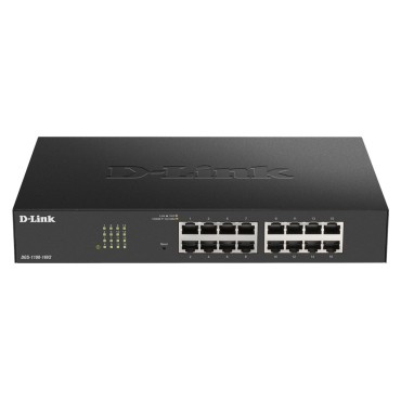 D-Link DGS-1100-24PV2/E  network switch Managed L2 Gigabit Ethernet (10/100/1000) Power over Ethernet (PoE) Black