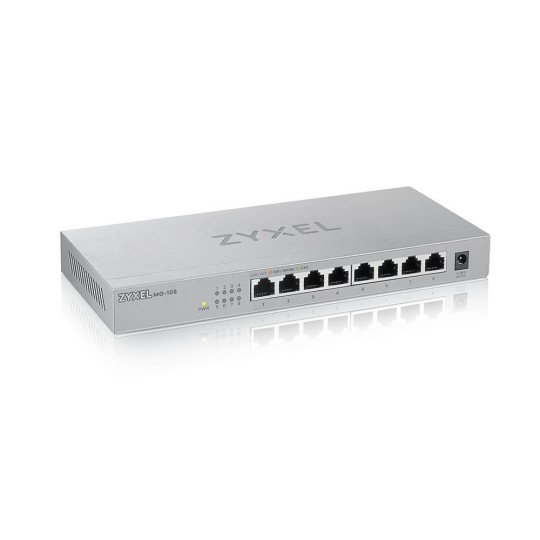 Zyxel MG-108 Unmanaged 2.5G Ethernet (100/1000/2500) Steel