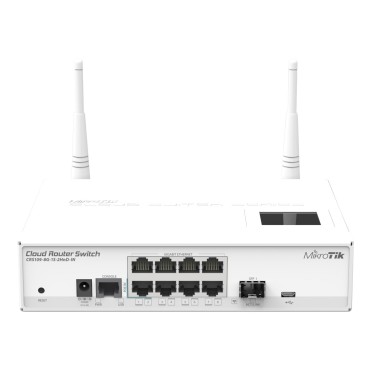 Mikrotik CRS109-8G-1S-2HnD-IN L3 Gigabit Ethernet (10/100/1000) White Power over Ethernet (PoE)