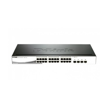 D-Link DGS-1210-24 network switch Managed L2 Gigabit Ethernet (10/100/1000) Black  Gray 1U