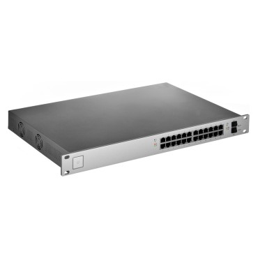 Ubiquiti Networks UniFi US-24-250W network switch Managed Gigabit Ethernet (10/100/1000) Silver 1U Power over Ethernet (PoE)