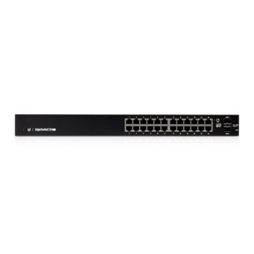 Ubiquiti EdgeSwitch 24 Lite Managed L2/L3 Gigabit Ethernet (10/100/1000) 1U Black