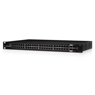 Ubiquiti EdgeSwitch 48 750W Managed L2/L3 Gigabit Ethernet (10/100/1000) Power over Ethernet (PoE) 1U Black