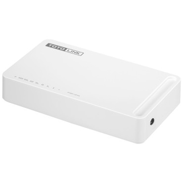 TOTOLINK S808G network switch Gigabit Ethernet (10/100/1000) White