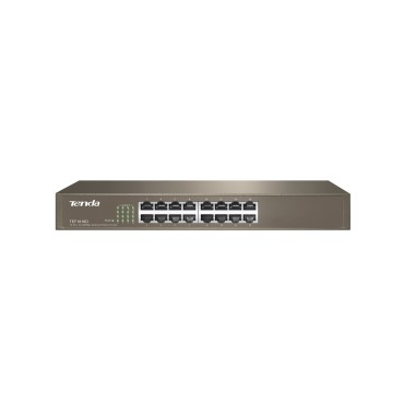 Tenda TEF1016D network switch Unmanaged Fast Ethernet (10/100) Grey