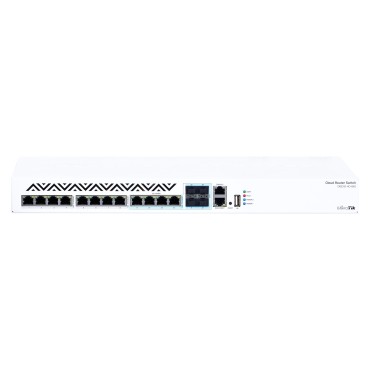 Mikrotik CRS312-4C+8XG-RM network switch L3 10G Ethernet (100/1000/10000) White 1U