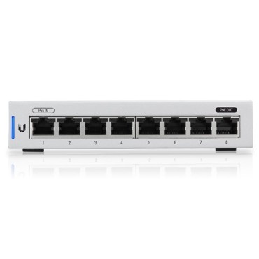 Ubiquiti Networks UniFi US-8 Managed L2 Gigabit Ethernet (10/100/1000) Power over Ethernet (PoE) Grey