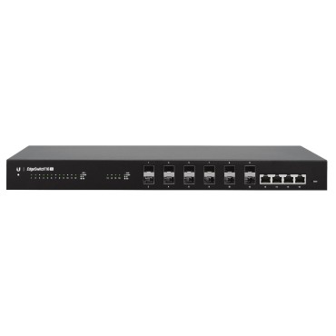 Ubiquiti EdgeSwitch 16 XG Managed Gigabit Ethernet (10/100/1000) 1U Black