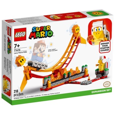 LEGO SUPER MARIO 71416 EXPANSION SET - LAVA WAVE RIDE