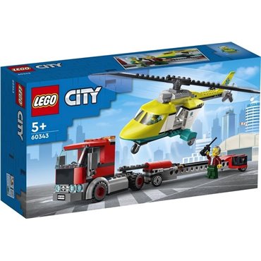 LEGO City 60343 Rescue helicopter trailer