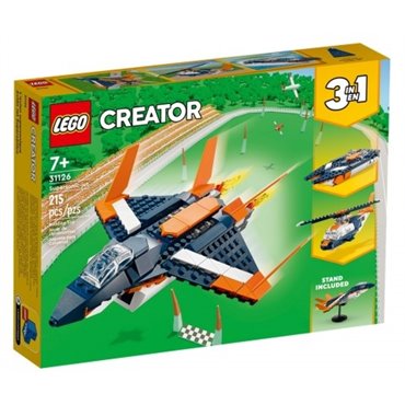 LEGO Creator 31126 Supersonic jetliner