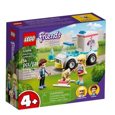 LEGO Friends 41694 animal clinic ambulance