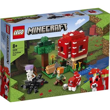 LEGO Minecraft 21179 Mushroom House