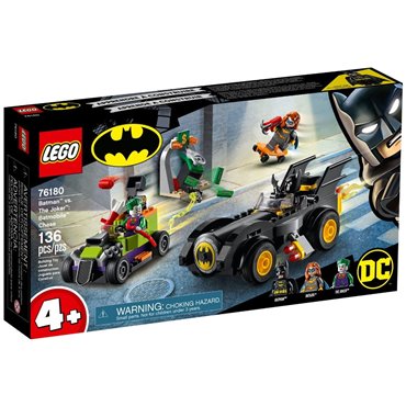 LEGO SUPER HEROES 76180 BATMAN VS. THE JOKER: BATMOBILE CHASE