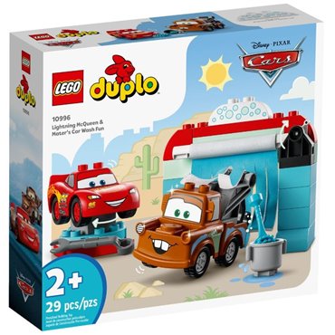 LEGO DUPLO 10996 LIGHTNING MCQUEEN & MATER'S CAR WASH FUN