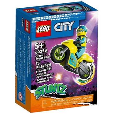 LEGO CITY 60358 CYBER STUNT BIKE