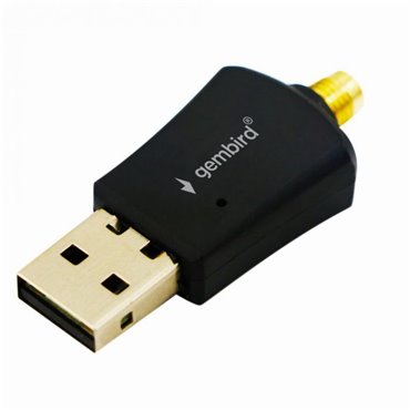 Gembird WNP-UA300P-02 High power USB WiFi adapter  300 Mbps