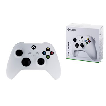 Microsoft Xbox Wireless Controller White Gamepad Xbox Series S Xbox Series X Xbox One Xbox One S Xbox One X Analogue / Digital B