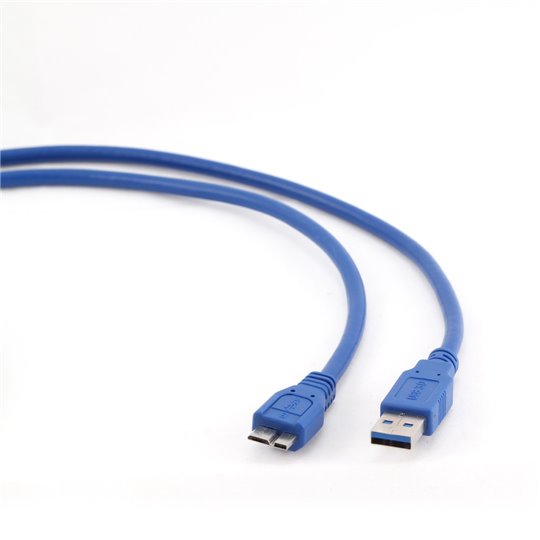 Gembird CCP-mUSB3-AMBM-0.5M USB-kablar 0,5 m USB 3.2 Gen 1 (3.1 Gen 1) USB A Micro-USB B Blå