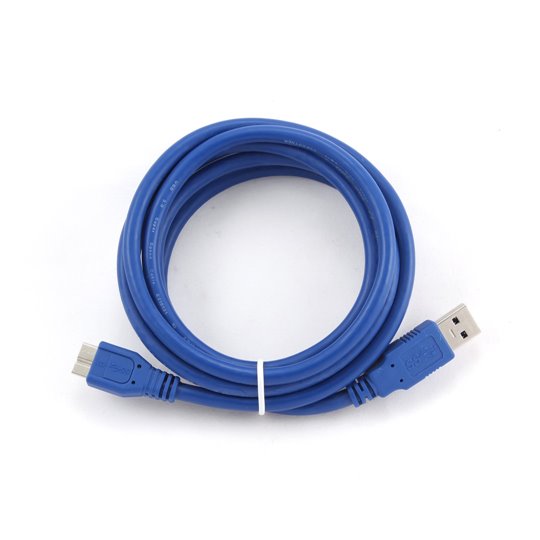 Gembird CCP-mUSB3-AMBM-0.5M USB-kablar 0,5 m USB 3.2 Gen 1 (3.1 Gen 1) USB A Micro-USB B Blå