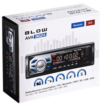 BLOW AVH-8624 radio Car Black