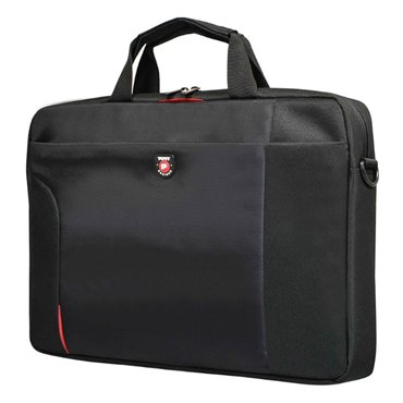 Port Designs Houston Toploading notebook case 39.6 cm (15.6 ) Briefcase Black