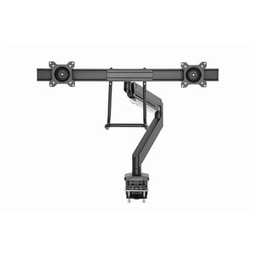 Gembird MA-DA2-04 Desk mounted adjustable monitor arm for 2 monitors  17”-32”  up to 8 kg