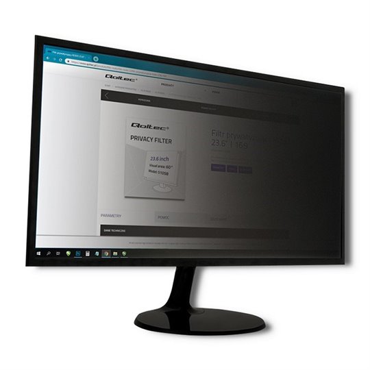 Qoltec 51055 Privacy filter 21.5 | 16:9 Qoltec 51055 Privacy filter 21.5 | 16:9