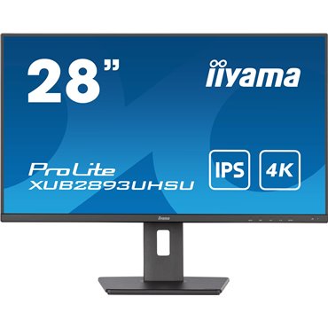 iiyama ProLite computer monitor 71.1 cm (28 ) 3840 x 2160 pixels 4K Ultra HD LED Black