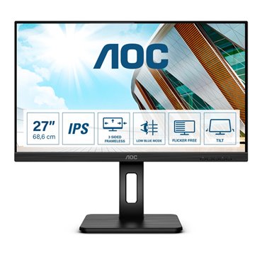 AOC 27P2Q LED display 68.6 cm (27 ) 1920 x 1080 pixels Full HD Black