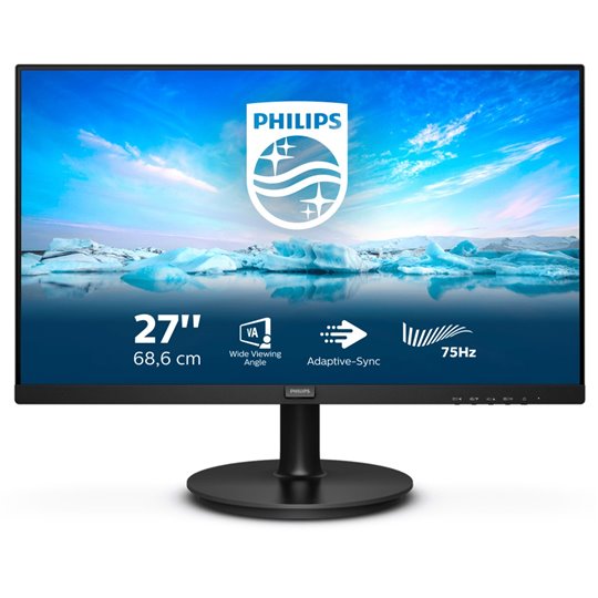 Philips V Line 272V8LA/00 computer monitor 68.6 cm (27 ) 1920 x 1080 pixels Full HD LED Black Philips V Line 272V8LA/00 computer monitor 68.6 cm (27 ) 1920 x 1080 pixels Full HD LED Black