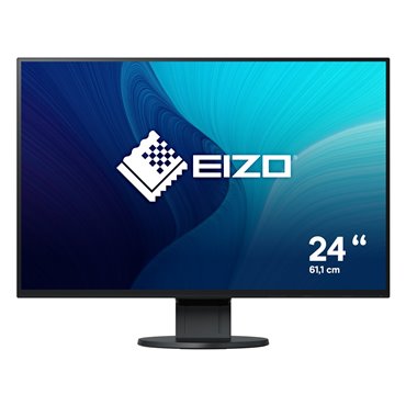 EIZO FlexScan EV2456-BK LED display 61.2 cm (24.1 ) 1920 x 1200 pixels WUXGA Black