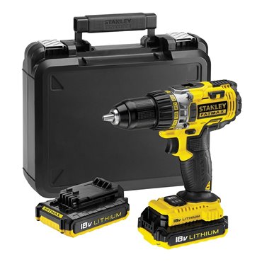 Stanley FMC600D2-QW drill 1600 RPM Keyless 1.6 kg Black  Yellow