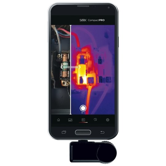 Seek Thermal CQ-AAA värmekamera Svart 320 x 240 pixlar