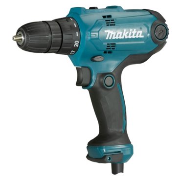 Makita DF0300 drill 1500 RPM Keyless 1.2 kg Black  Blue