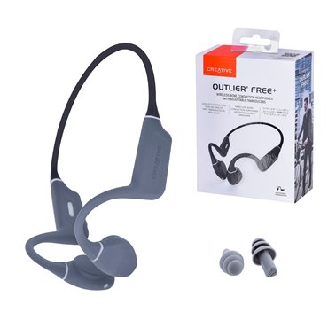 Creative Labs Bone conduction headphones CREATIVE OUTLIER FREE+ wireless  waterproof Black