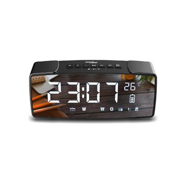 Greenblue 62917 Clock Digital Black  Grey