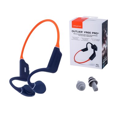 Creative Labs Bone conduction headphones CREATIVE OUTLIER FREE PRO+ wireless  waterproof Orange