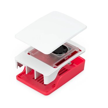 Case for Raspberry Pi 5 Red/White