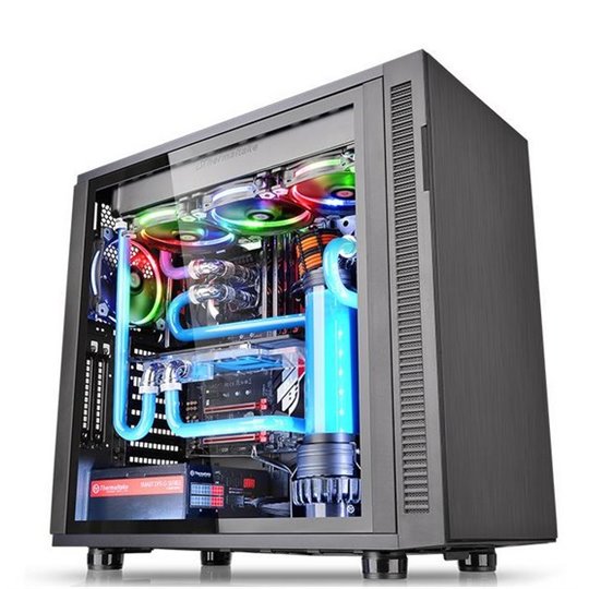 Thermaltake Suppressor F31 Tempered Glass Edition Midi Tower Black Thermaltake Suppressor F31 Tempered Glass Edition Midi Tower Black